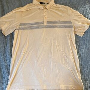 Tan Men's Polo Golf Shirt